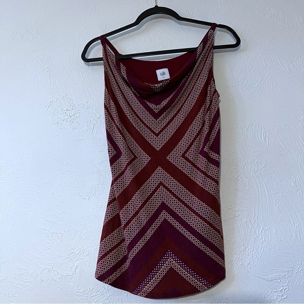 CAbi  Layered Cami Tank Top Blouse Size Small